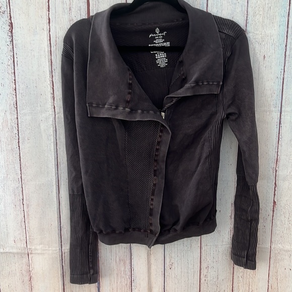 NWOT Free People Mercury Moto Jacket size XS/S - Picture 4 of 8